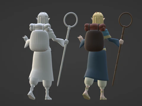 Marcille Donato - D&eacute;licieux dans le donjon Modèle 3D