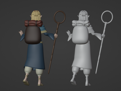 Marcille Donato - Delicious in Dungeon 3Dモデル