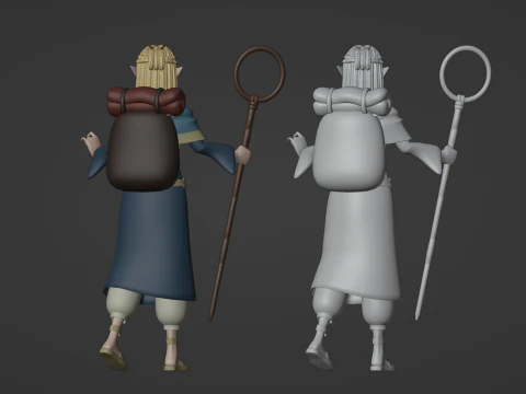 Marcille Donato - D&eacute;licieux dans le donjon Modèle 3D