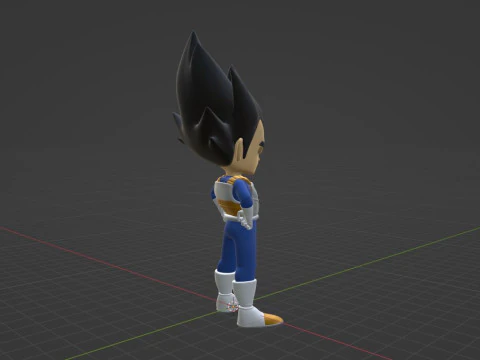 Vegeta - Dragonball DAIMA 3D Model