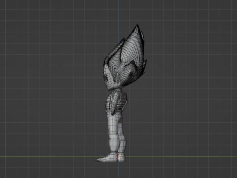 Vegeta - Dragonball DAIMA Model 3D
