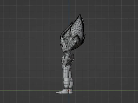 Vegeta - Dragonball DAIMA 3D Model