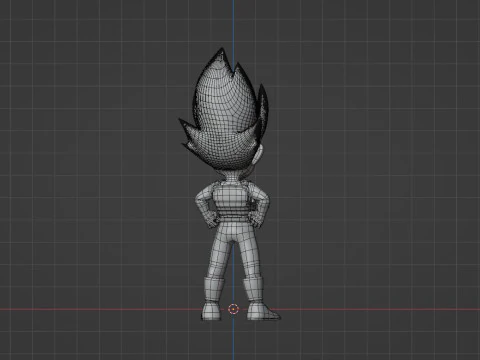 Vegeta - Dragonball DAIMA 3D Model