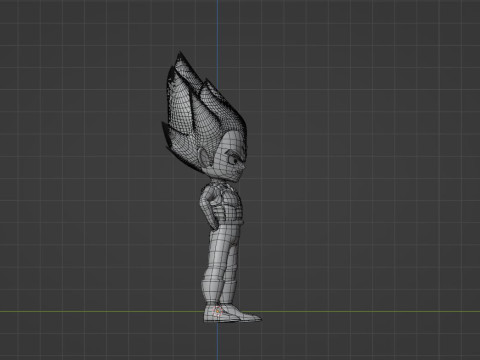 Vegeta - Dragonball DAIMA Model 3D