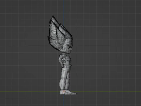 Vegeta - Dragonball DAIMA 3D Model