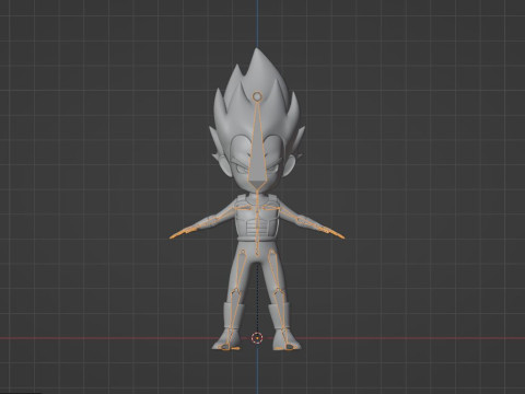 Vegeta - Dragonball DAIMA Model 3D