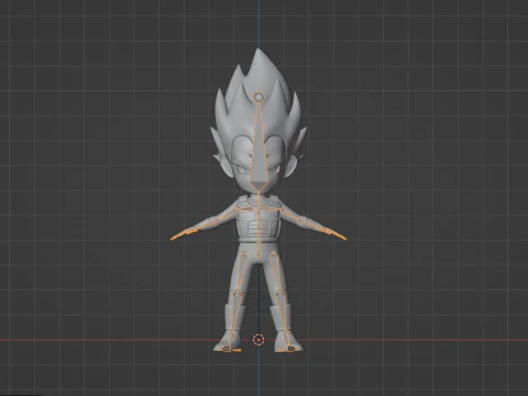 Vegeta - Dragonball DAIMA 3D Model