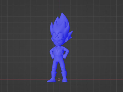 Vegeta - Dragonball DAIMA Model 3D