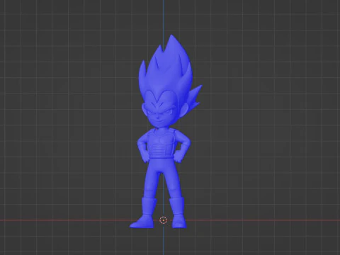 Vegeta - Dragonball DAIMA 3D Model