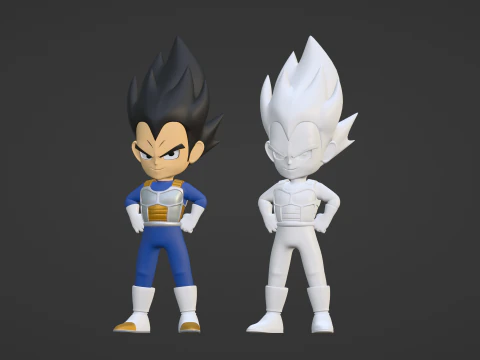 Vegeta - Dragonball DAIMA 3D Model