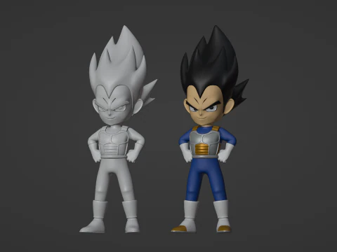 Vegeta - Dragonball DAIMA 3D Model
