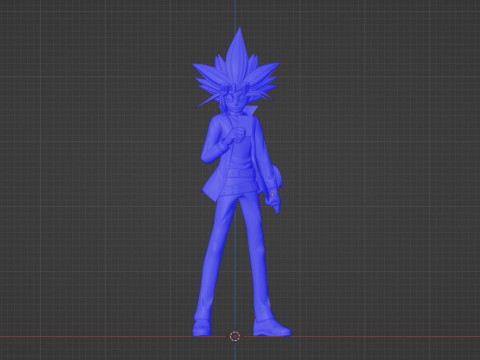 Yugi Muto - YuGiOh Duel Monsters 3Dモデル