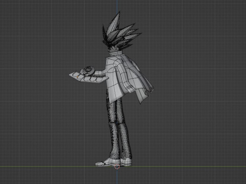Yami Yugi - YuGiOh Duel Monsters Model 3D