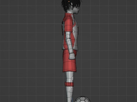 Yoichi Isagi - Blue Lock Modelo 3D
