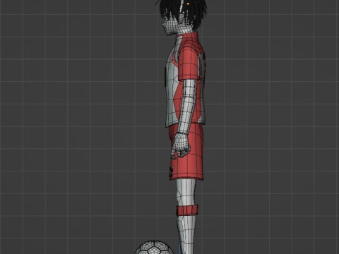 Yoichi Isagi - Blue Lock Modelo 3D