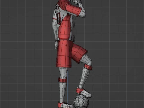 Rin Itoshi - Blue Lock 3D Model