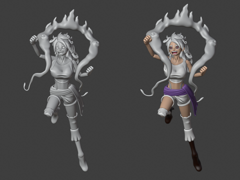 Jewelry Bonney Nika Form - One Piece Model 3D