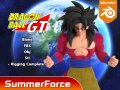 Goku Super Saiyan 4 - Dragonball GT Model 3D