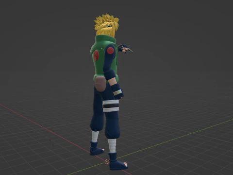 Minato Namikaze - Naruto Shippuden 3D Model
