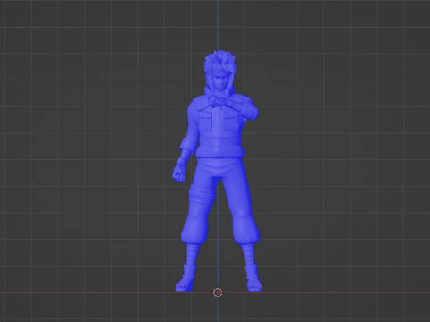 Minato Namikaze - Naruto Shippuden 3D Model
