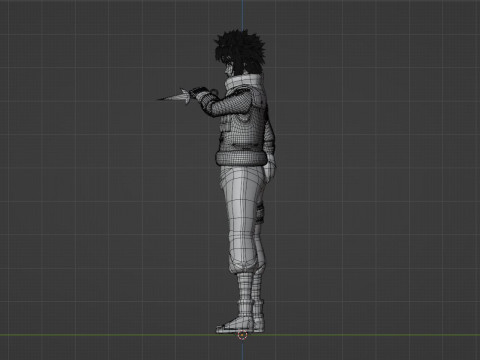 Minato Namikaze - Naruto Shippuden Modelo 3D