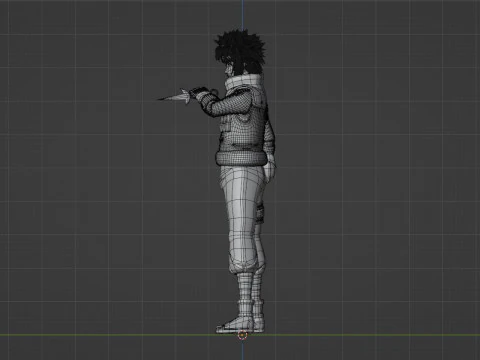 Minato Namikaze - Naruto Shippuden 3D Model