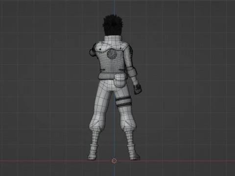 Minato Namikaze - Naruto Shippuden 3D Model