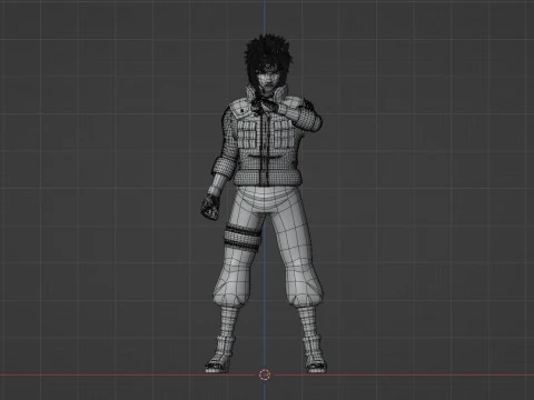Minato Namikaze - Naruto Shippuden 3D Model