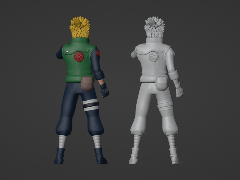 Minato Namikaze - Naruto Shippuden Modelo 3D