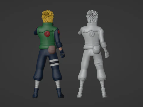 Minato Namikaze - Naruto Shippuden 3D Model