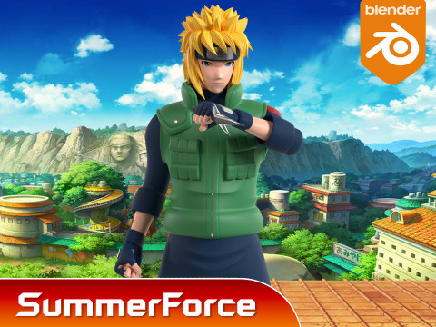 Minato Namikaze - Naruto Shippuden Modelo 3D