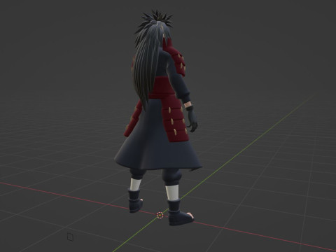 Madara Uchiha - Naruto Shippuden Model 3D
