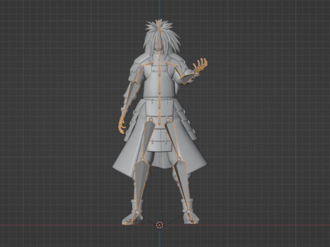 Madara Uchiha - Naruto Shippuden Model 3D
