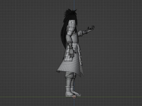 Madara Uchiha - Naruto Shippuden Model 3D