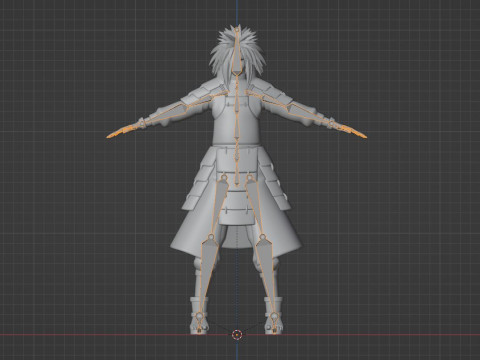 Madara Uchiha - Naruto Shippuden Model 3D