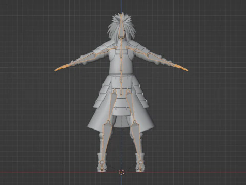 Madara Uchiha - Naruto Shippuden 3D Model