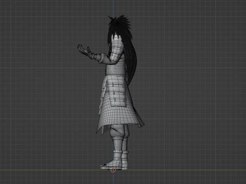 Madara Uchiha - Naruto Shippuden Model 3D