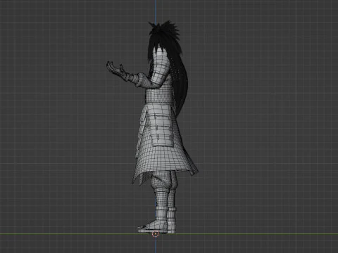 Madara Uchiha - Naruto Shippuden 3D Model