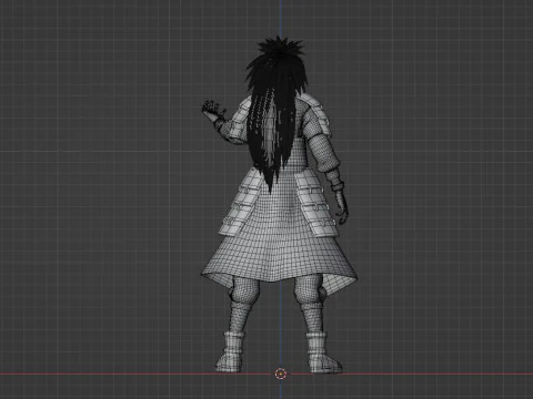 Madara Uchiha - Naruto Shippuden 3D Model