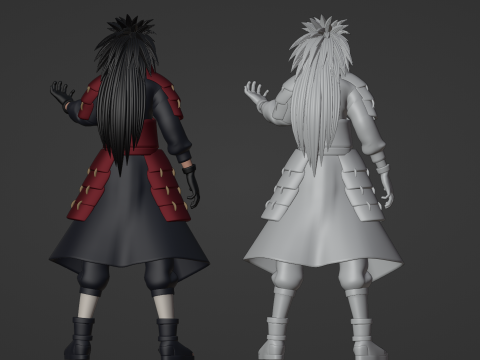 Madara Uchiha - Naruto Shippuden Model 3D