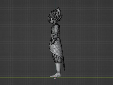 Fusion Zamasu - Dragonball Super 3D Model
