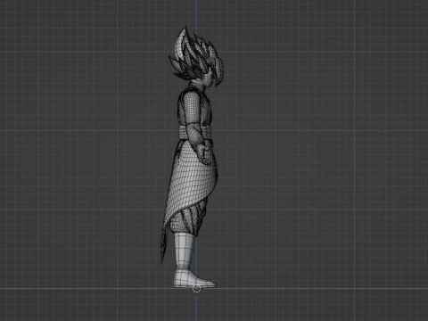 Fusion Zamasu - Dragonball Super 3D Model