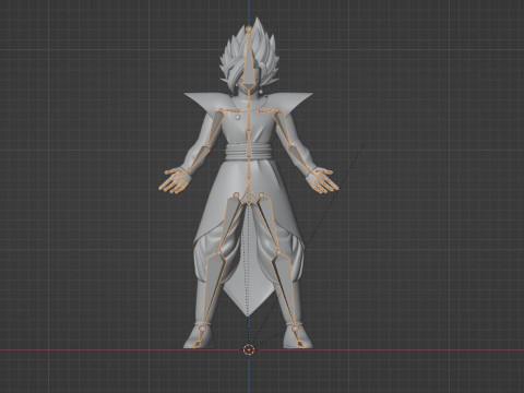 Fusion Zamasu - Dragonball Super 3D Model