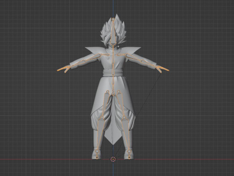 Fusion Zamasu - Dragonball Super 3D Model