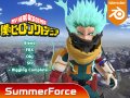 Izuku Midoriya - Deku - My Hero Academia Modèle 3D