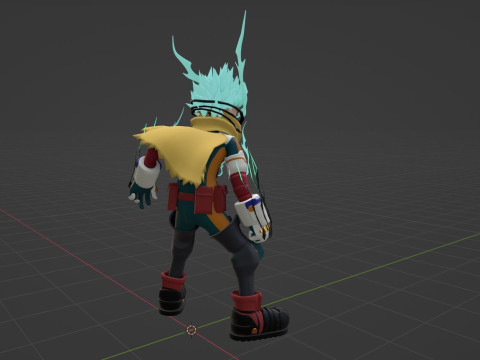 Izuku Midoriya - Deku - My Hero Academia 3D Model