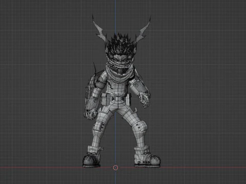 Izuku Midoriya - Deku - My Hero Academia 3D Model