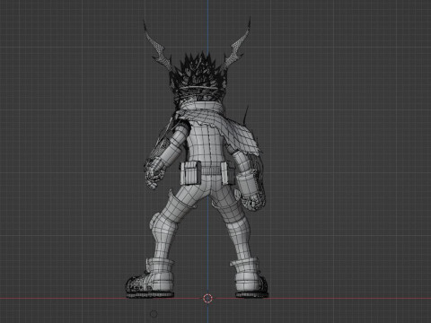 Izuku Midoriya - Deku - My Hero Academia 3D Model