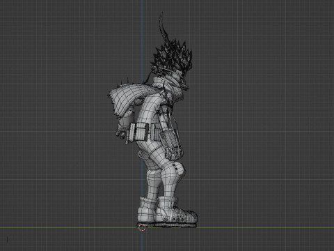Izuku Midoriya - Deku - My Hero Academia 3D Model