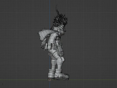 Izuku Midoriya - Deku - My Hero Academia 3D Model